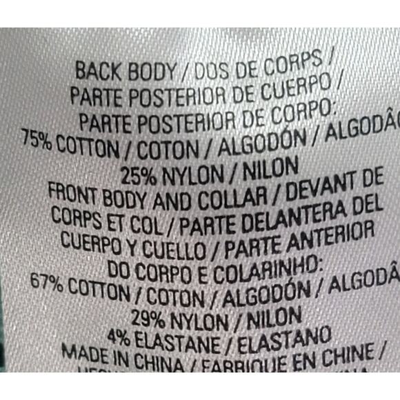 Tahari Seagreen Dolia Sleeveless Shirt XS Lace Back V-Neck Collard Lightweight - Picture 6 of 6